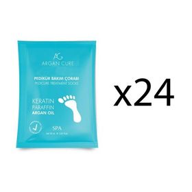 Argan Cure 24 Çift Kremli Pedikür Bakım Çorabı