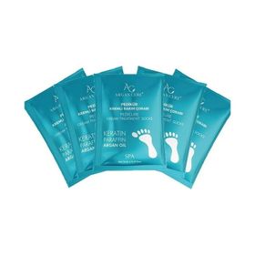Argan Cure 5 Çift Kremli Pedikür Bakım Çorabı