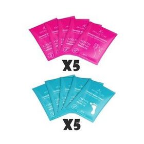 Argan Cure 5+5 Manikür Kremli Bakım Eldiveni ve Pedikür Kremli Bakım Çorabı