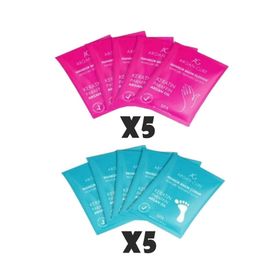 Argan Cure 5+5 Manikür Kremli Bakım Eldiveni ve Pedikür Kremli Bakım Çorabı