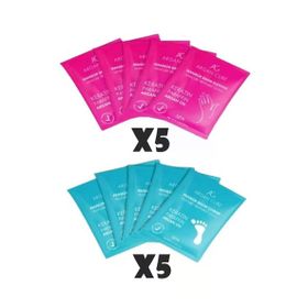 Argan Cure 5+5 Manikür Kremli Bakım Eldiveni ve Pedikür Kremli Bakım Çorabı