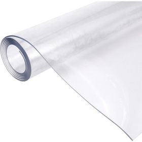 Arge Zemin 1,7 mm Kalınlık 70 x 250 cm Şeffaf Pvc Kalın Kaymaz Masa Örtüsü Koruyucu