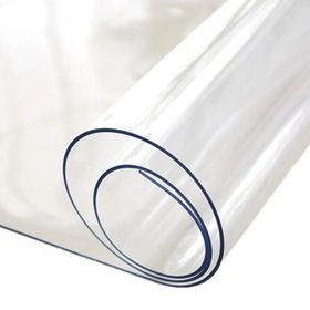 Arge Zemin 2,5 mm Kalınlık 80 x 140 cm Şeffaf Pvc Kalın Kaymaz Masa Örtüsü Koruyucu