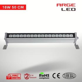 Argeled Mavi Wallwasher 50 cm 18 Watt Duvar Boyama Ledi