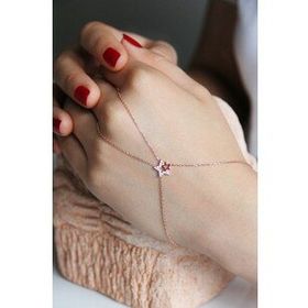 Argentum Concept 925 Ayar Gümüş Yıldız Figürlü Rose Şahmeran