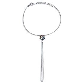 Argentum Concept B059601 Renkli Taşlı Yonca Motifli Gümüş Şahmeran