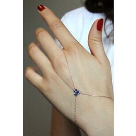 Argentum Concept Renkli Taşlı Üç Yapraklı Yonca Figürlü 925 Ayar Gümüş Şahmeran