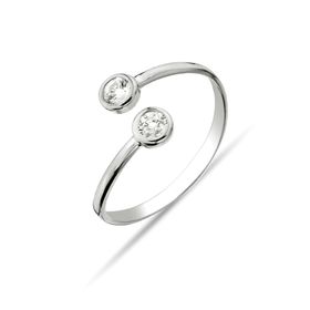 Argentum Concept Y011001 Zirkon Taşlı Gümüş Yüzük