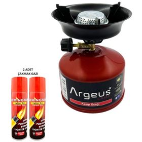 Argeus 203 Stone Kırmızı Kamp Ocağı