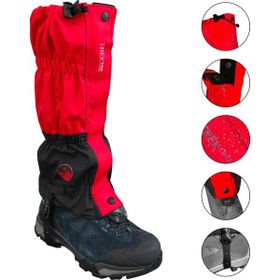 Argeus Kırmızı Siyah Trekking Pace Tozluk Outdoor