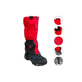 Argeus Kırmızı Siyah Trekking Pace Tozluk Outdoor