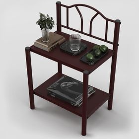 Argimo Bella Retro Ferforje Bordo Tarz Metal Komodin