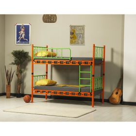 Argimo Carme 1401-03-04 Turuncu Yeşil 90x190 cm Ranza