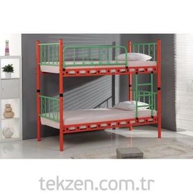 Argimo Carme 1404-03-04 turuncu Yeşil 90x200 cm Ranza