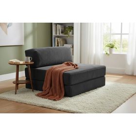 Argimo Comfort Solo Antrasit Tekli Koltuk Berjer Katlanır Yatak