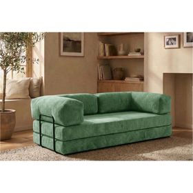 Argimo Godila Yeşil Çift Kişilik Çok Amaçlı Sofa Yatak Koltuk