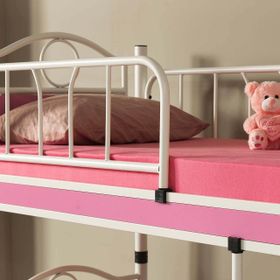 Argimo Zümrüt Tam Boy Baby Korkuluk Beyaz Ranza Yatak Bariyeri