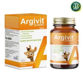 Argivit Classic Fosfotidilserin L-Arjinin Multivitamin Multimineral 10x30 Tablet