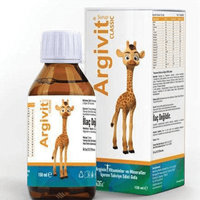 Argivit Classic L-Arjinin Multivitamin Multimineral 150 ml Şurup