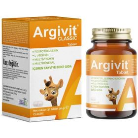 Argivit Classic Multivitamin Takviye Edici Gıda 30 Tablet