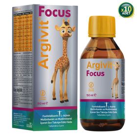 Argivit Focus 10x150 ml Şurup