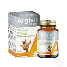 Argivit Focus Odaklanma Destekleyici Multivitamin 30 Tablet