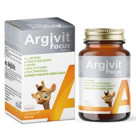 Argivit Focus Odaklanma Destekleyici Multivitamin 30 Tablet