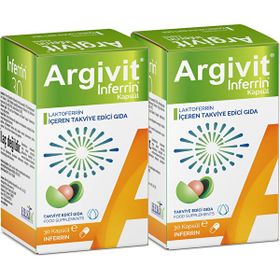 Argivit Inferrin Laktoferrin 2x30 Kapsül