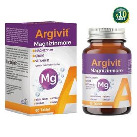 Argivit Magnizinmore 10x60 Tablet