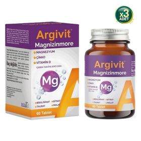 Argivit Magnizinmore 3x60 Tablet