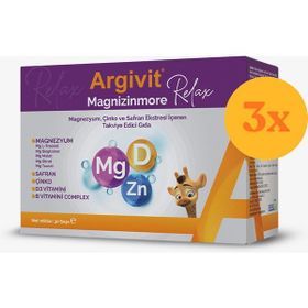 Argivit Magnizinmore Relax 3x30 Saşe