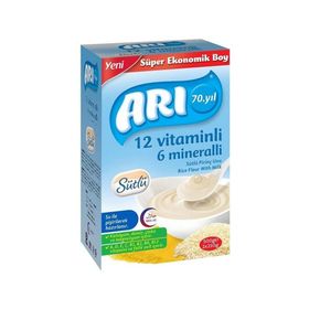 Arı 4+ Ay 500 gr Sütlü Pirinç Unu Bebek Maması