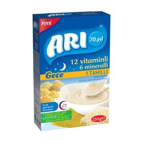Arı Gece 12 Vitaminli 6 Mineralli Sütlü 250 gr Pirinç Unu