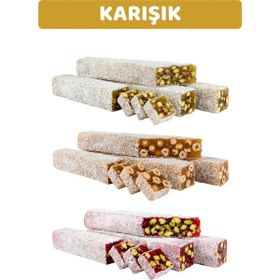 Arı Lokumları 500 gr Karışık Kuruyemişli Rulo Lokum