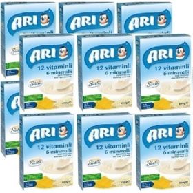 Arı Mama 12 Vitaminli 6 Mineralli Sütlü Pirinçli 12x200 gr Mama