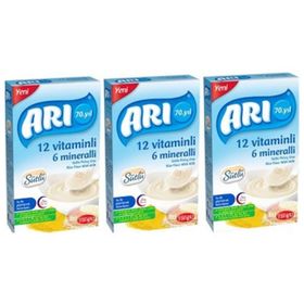 Arı Mama 12 Vitaminli 6 Mineralli Sütlü Pirinçli 3x250 gr Mama