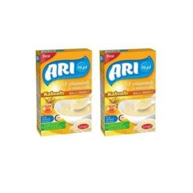 Arı Mama Ballı İrmikli Kahvaltı 12 Vitamin 6 Mineral 2x200 gr Mama