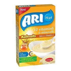 Arı Mama Kahvaltı Sütlü Ballı İrmikli 2x200 gr Bebek Maması
