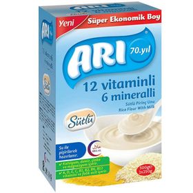 Arı Mama Sütlü 12 Vitaminli 6 Mineralli 12x500 gr Bebek Maması