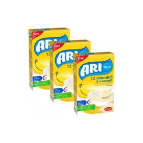 Arı Mama Sütlü Muzlu 12 Vitaminli 6 Minarelli 3x200 gr Mama