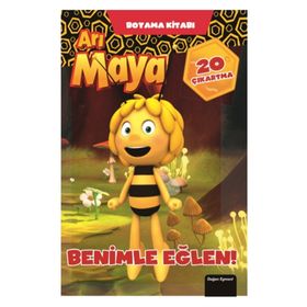 Arı Maya - Benimle Eğlen Boyama Kitabı - Kolektif