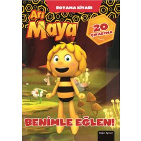 Arı Maya - Benimle Eğlen Boyama Kitabı - Kolektif