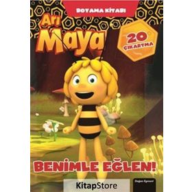 Arı Maya - Benimle Eğlen Boyama Kitabı - Kolektif
