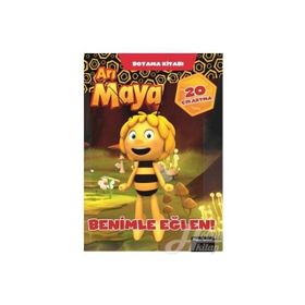 Arı Maya - Benimle Eğlen Boyama Kitabı - Kolektif