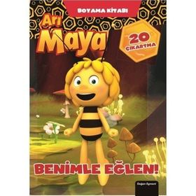 Arı Maya - Benimle Eğlen Boyama Kitabı - Kolektif