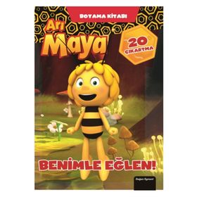 Arı Maya - Benimle Eğlen Boyama Kitabı - Kolektif