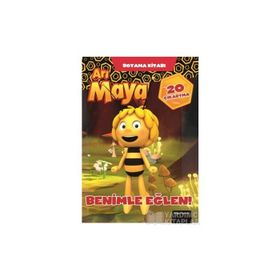 Arı Maya - Benimle Eğlen Boyama Kitabı - Kolektif