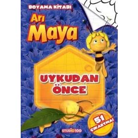 Arı Maya - Uykudan Önce Boyama Kitabı - Kolektif