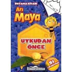 Arı Maya - Uykudan Önce Boyama Kitabı - Kolektif