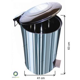 Arı Metal 1012 70 lt Pedallı Çöp Kovası